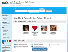 Tablet Screenshot of littlerockcentralhighschool.org